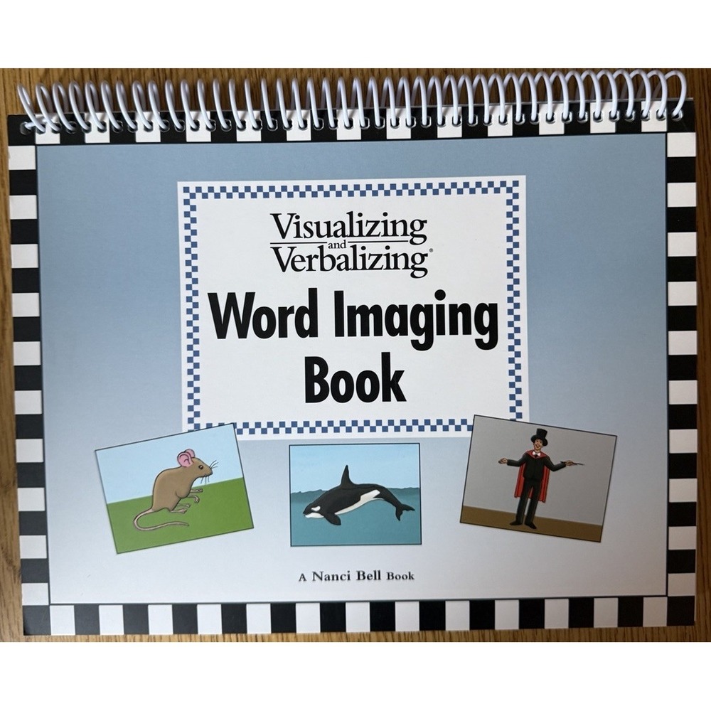 Visualizing and Verbalizing Word Imaging Book Nanci Bell Spiral Bound
